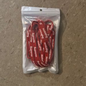 Supreme shoe laces